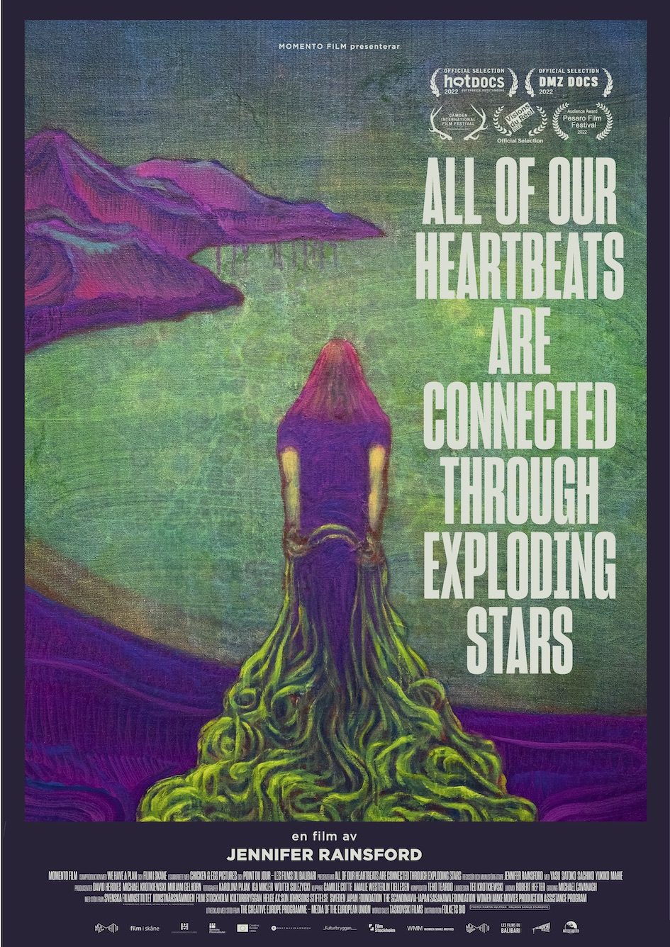 Omslag till filmen: All of Our Heartbeats Are Connected Through Exploding Stars
