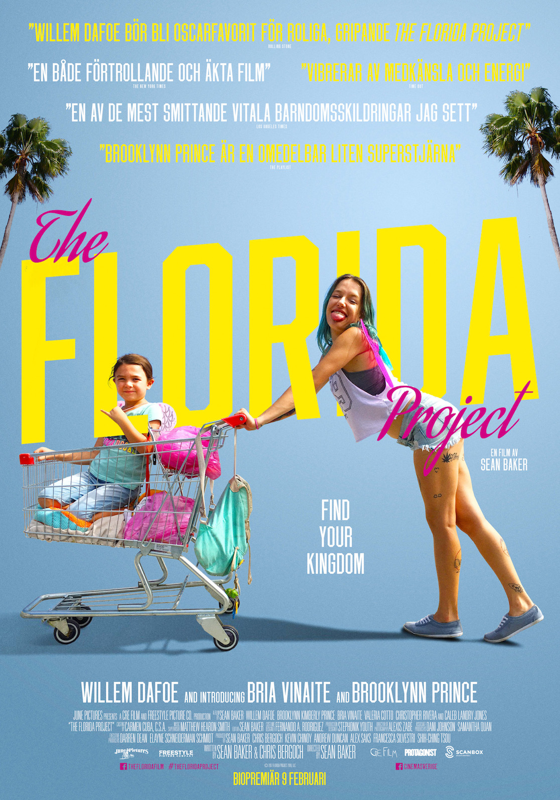 Omslag till filmen: The Florida Project